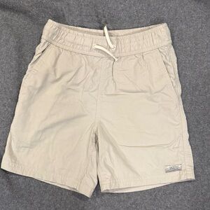 Boys Beige Casual Shorts